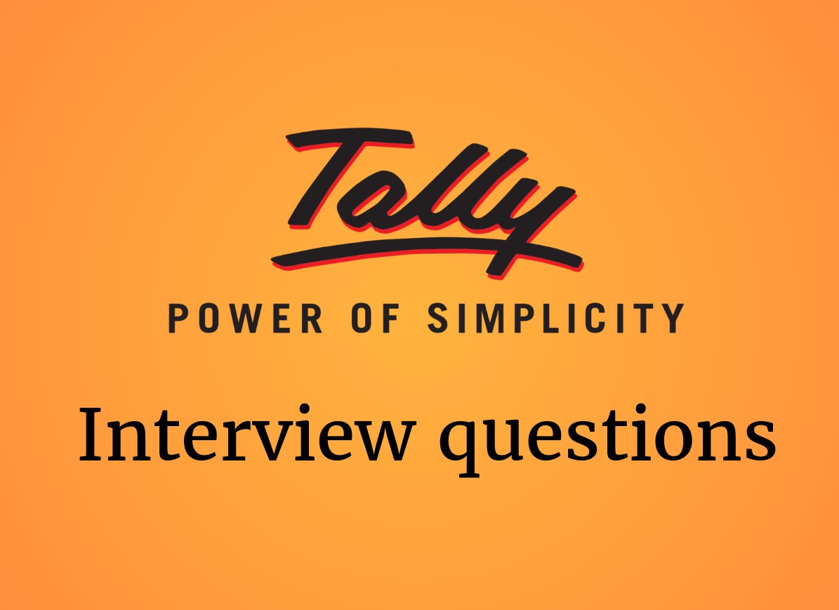Tally interview questions